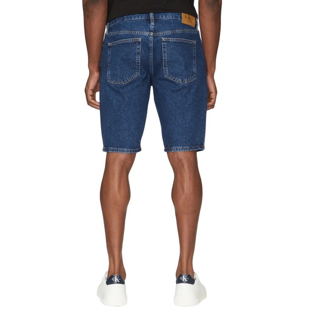 CALVIN KLEIN JEANS REGULAR SHORT ΒΕΡΜΟΥΔΑ ΑΝΔΡΙΚΗ BLUΕ DENIM