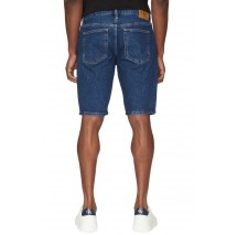 CALVIN KLEIN JEANS REGULAR SHORT ΒΕΡΜΟΥΔΑ ΑΝΔΡΙΚΗ BLUΕ DENIM