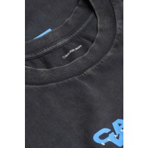 CALVIN KLEIN JEANS 20S WASHED SPINE GRAPHIC T-SHIRT ΜΠΛΟΥΖΑ ΑΝΔΡΙΚΗ BLACK
