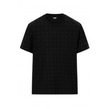 GUESS THEO CN T-SHIRT ΜΠΛΟΥΖΑ ΑΝΔΡΙΚΗ BLACK