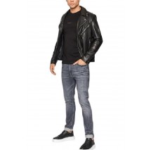 GUESS AIDY T-SHIRT ΜΠΛΟΥΖΑ ΑΝΔΡΙΚΗ BLACK