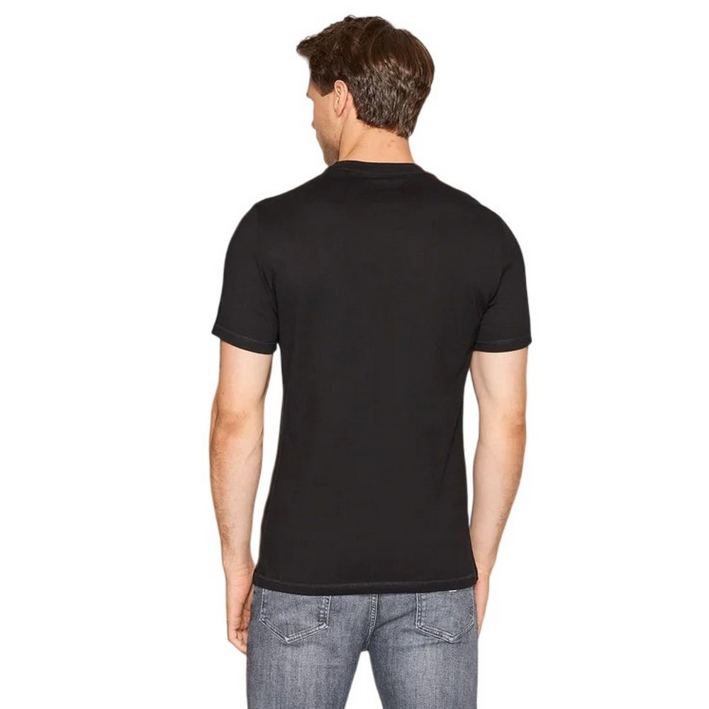 GUESS AIDY T-SHIRT ΜΠΛΟΥΖΑ ΑΝΔΡΙΚΗ BLACK
