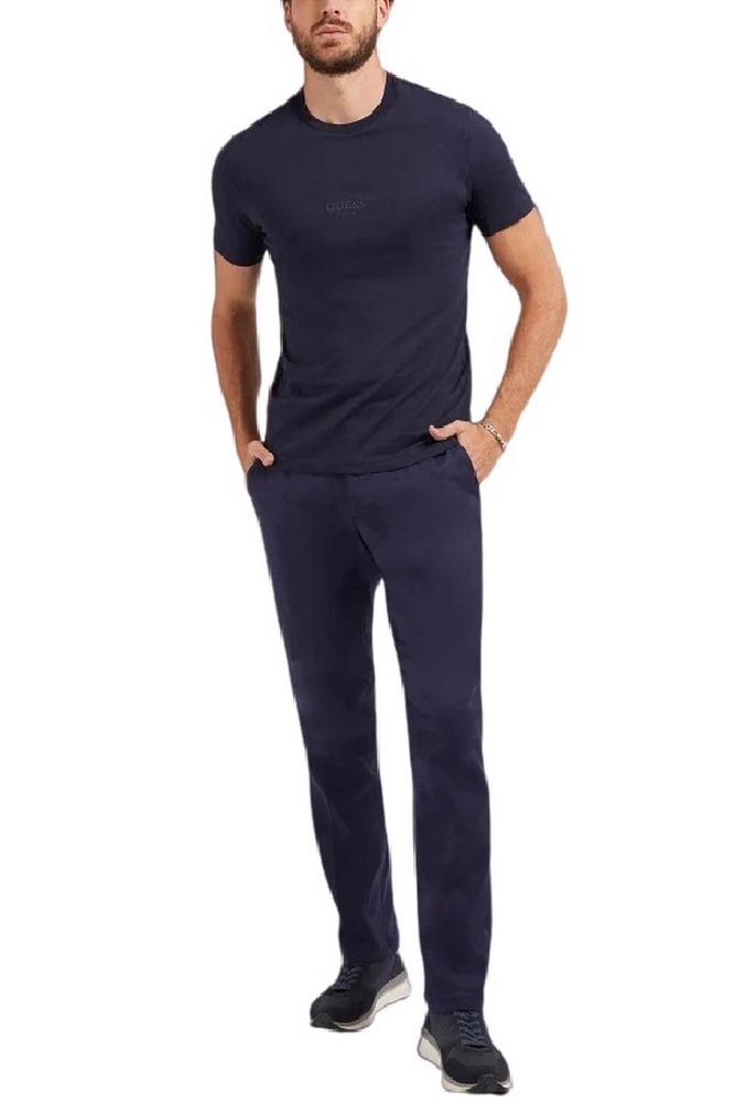 GUESS AIDY CN SS TEE T-SHIRT ΑΝΔΡΙΚΟ NAVY