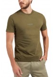 GUESS AIDY T-SHIRT ΜΠΛΟΥΖΑ ΑΝΔΡΙΚΗ KHAKI