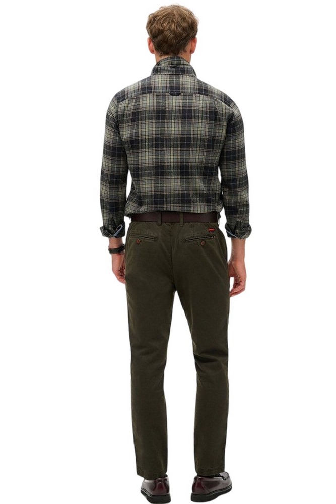 SUPERDRY D1 OVIN INTERNATIONAL CHINO ΠΑΝΤΕΛΟΝΙ ΑΝΔΡΙΚΟ GREEN