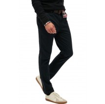 SUPERDRY D1 OVIN INTERNATIONAL CHINO ΠΑΝΤΕΛΟΝΙ ΑΝΔΡΙΚΟ WASHED BLACK