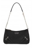 GUESS BRAMINA TOP ZIP SHOULDER ΤΣΑΝΤΑ ΓΥΝΑΙΚΕΙΑ BLACK
