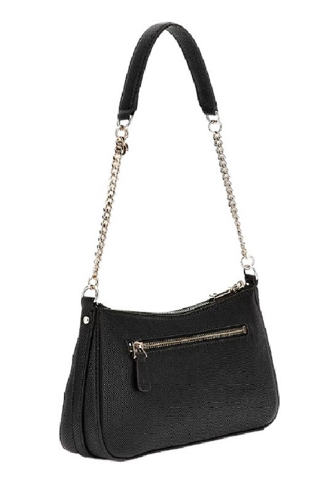 GUESS BRAMINA TOP ZIP SHOULDER ΤΣΑΝΤΑ ΓΥΝΑΙΚΕΙΑ BLACK