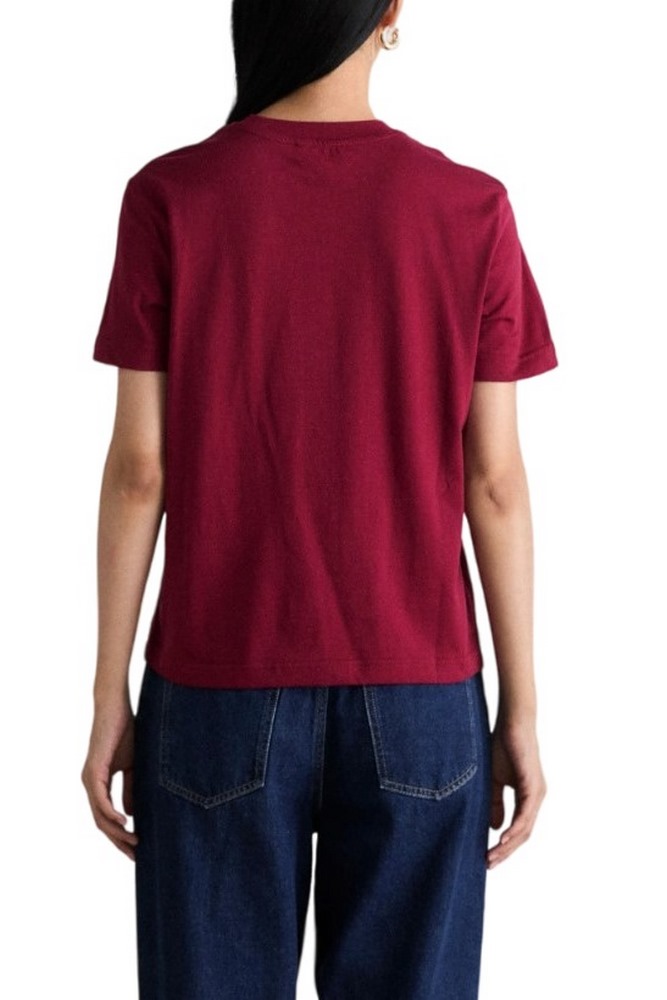 CALVIN KLEIN JEANS A INST LOGO CLASSIC TEE T-SHIRT ΜΠΛΟΥΖΑ ΓΥΝΑΙΚΕΙΑ MAGENTA