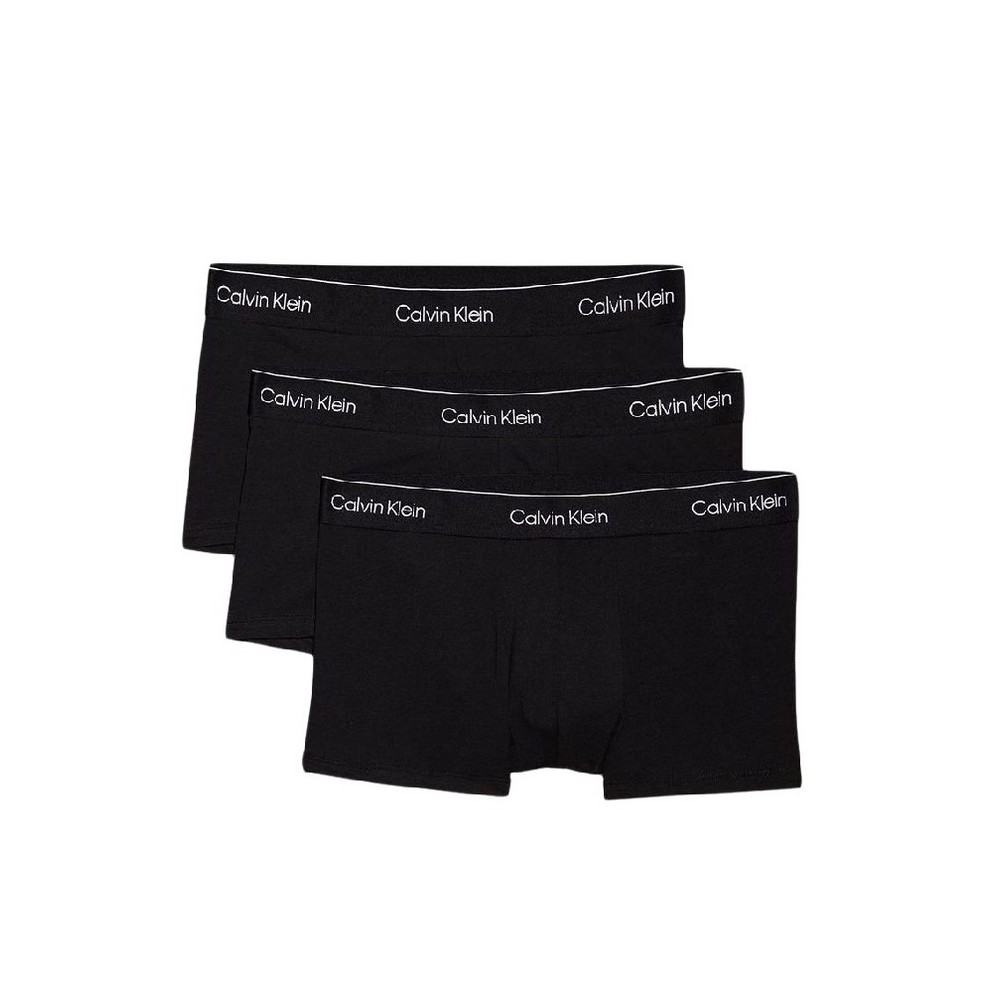CALVIN KLEIN LOW RISE TRUNK 3PK ΕΣΩΡΟΥΧΟ ΑΝΔΡΙΚΟ BLACK