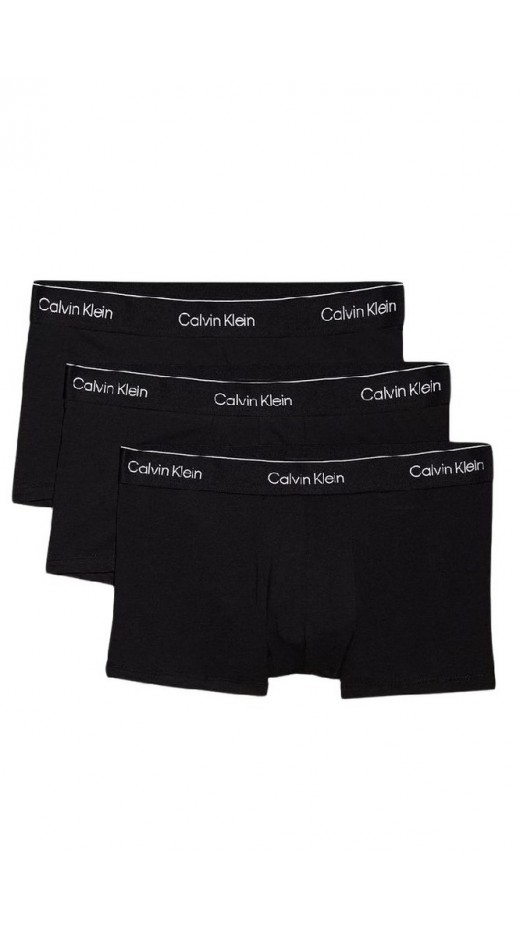 CALVIN KLEIN LOW RISE TRUNK 3PK ΕΣΩΡΟΥΧΟ ΑΝΔΡΙΚΟ BLACK