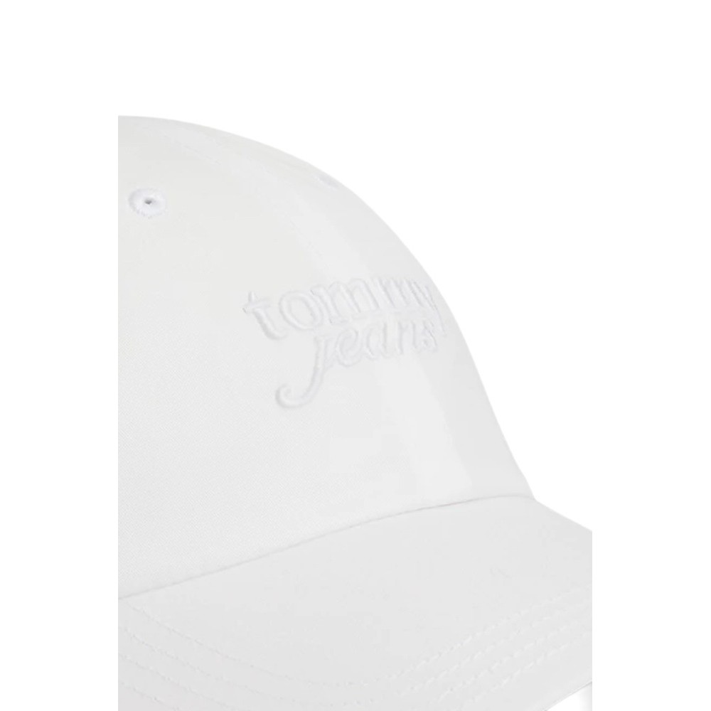 TOMMY JEANS SCRIPT LOGO CAP ΚΑΠΕΛΟ ΓΥΝΑΙΚΕΙΟ OFF WHITE