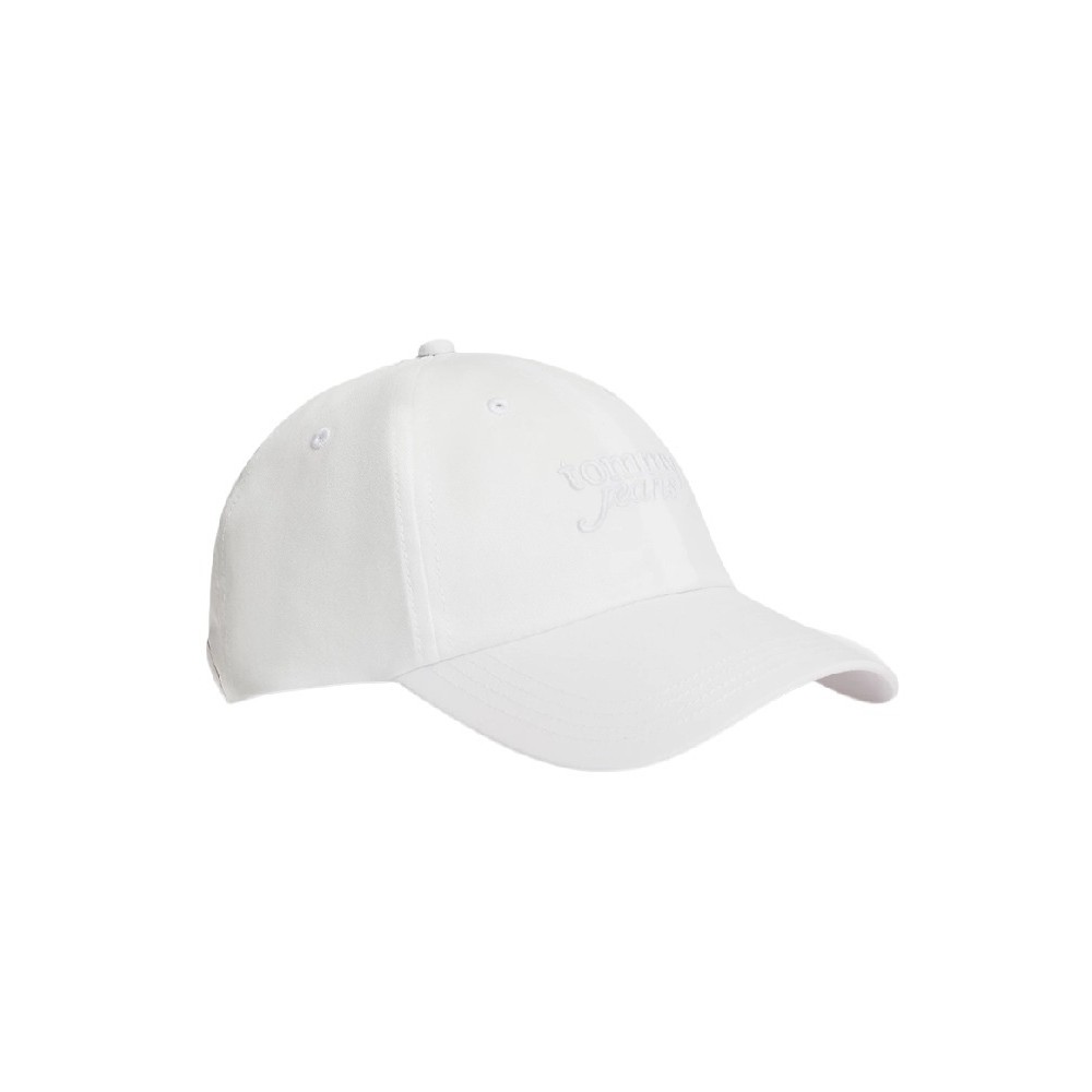 TOMMY JEANS SCRIPT LOGO CAP ΚΑΠΕΛΟ ΓΥΝΑΙΚΕΙΟ OFF WHITE