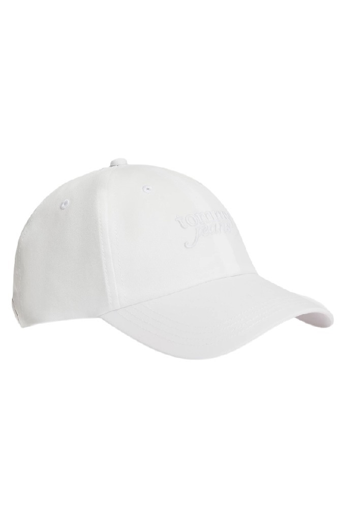 TOMMY JEANS SCRIPT LOGO CAP ΚΑΠΕΛΟ ΓΥΝΑΙΚΕΙΟ OFF WHITE