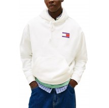 TOMMY JEANS  90S DNA PLAY HOODIE ΦΟΥΤΕΡ ΑΝΔΡΙΚΟ ECRU