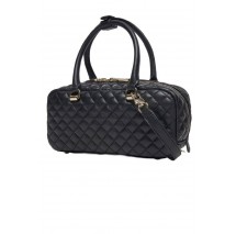 GUESS ECO RIANEE SATCHEL ΤΣΑΝΤΑ ΓΥΝΑΙΚΕΙΑ BLACK