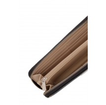 GUESS LAUREL II SLG LARGE ZIP AROUND ΠΟΡΤΟΦΟΛΙ ΓΥΝΑΙΚΕΙΟ BROWN