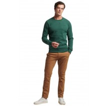 SUPERDRY ESSENTIAL LOGO CREW SWEATSHIRT ΦΟΥΤΕΡ ΜΠΛΟΥΖΑ ΑΝΔΡΙΚΟ GREEN