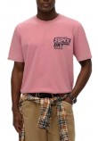 SUPERDRY D2 OVIN TRADE TOOLS LOOSE TEE T-SHIRT ΜΠΛΟΥΖΑ ΑΝΔΡΙΚΗ ROSE