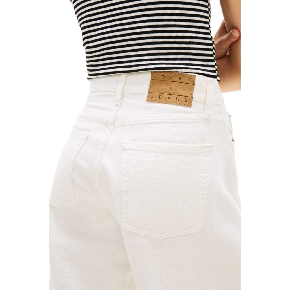 TOMMY JEANS ELLA MID BARREL CBF FLG BJ6099 ΤΖΙΝ ΠΑΝΤΕΛΟΝΙ ΓΥΝΑΙΚΕΙΟ DENIM WHITE