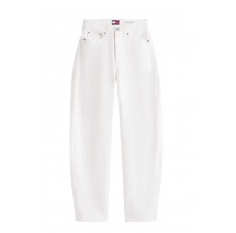 TOMMY JEANS ELLA MID BARREL CBF FLG BJ6099 ΤΖΙΝ ΠΑΝΤΕΛΟΝΙ ΓΥΝΑΙΚΕΙΟ DENIM WHITE