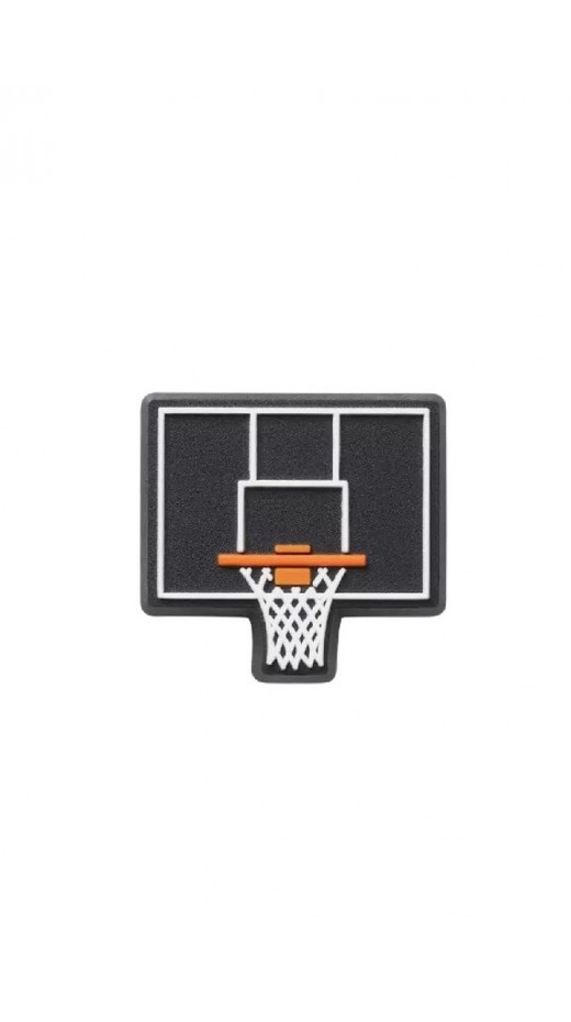 CROCS BLACK BASKETBALL BACKBOARD ΑΞΕΣΟΥΑΡ JIBBITZ CHARMS ΓΥΝΑΙΚΕΙΟ BLACK