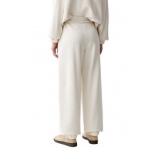 HUGO BOSS NUEMBRIE JERSEY TROUSERS ΦΟΡΜΑ  ΠΑΝΤΕΛΟΝΙ ΓΥΝΑΙΚΕΙΟ OFF WHITE