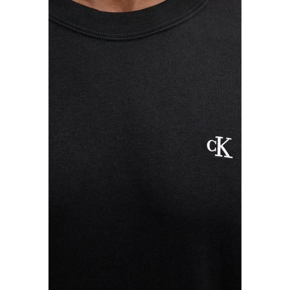 CALVIN KLEIN JEANS LS EASY MONOGRAM TEE ΜΠΛΟΥΖΑ ΑΝΔΡΙΚΗ BLACK