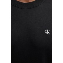 CALVIN KLEIN JEANS LS EASY MONOGRAM TEE ΜΠΛΟΥΖΑ ΑΝΔΡΙΚΗ BLACK