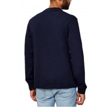 CALVIN KLEIN JEANS LS EASY MONOGRAM TEE ΜΠΛΟΥΖΑ ΑΝΔΡΙΚΗ NAVY