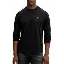 CALVIN KLEIN JEANS LS EASY MONOGRAM TEE ΜΠΛΟΥΖΑ ΑΝΔΡΙΚΗ BLACK