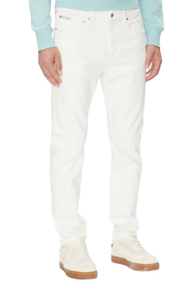 CALVIN KLEIN JEANS SLIM TAPER ΠΑΝΤΕΛΟΝΙ ΑΝΔΡΙΚΟ WHITE