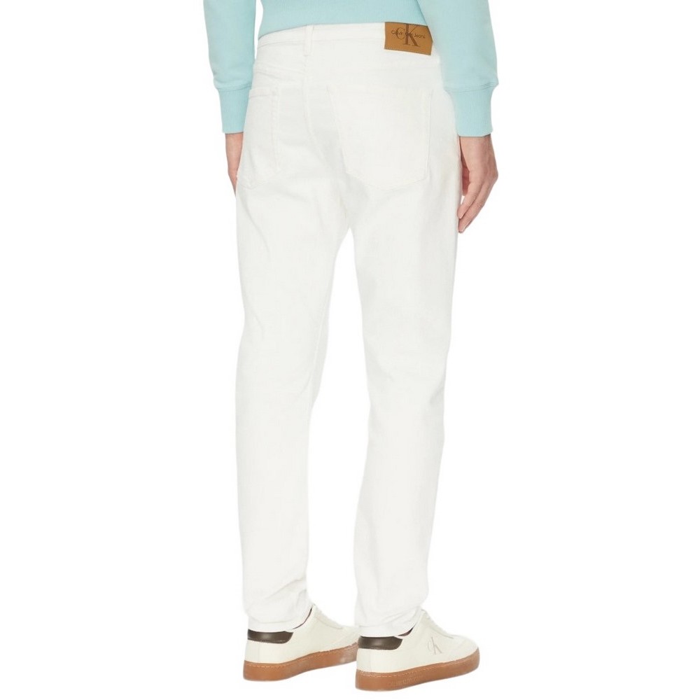CALVIN KLEIN JEANS SLIM TAPER ΠΑΝΤΕΛΟΝΙ ΑΝΔΡΙΚΟ WHITE