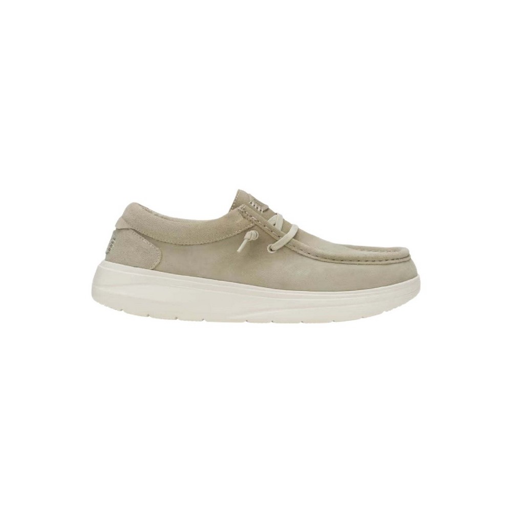 HEY DUDE WALLY COMF SUEDE 41975  ΠΑΠΟΥΤΣΙ ΑΝΔΡΙΚΟ STONE