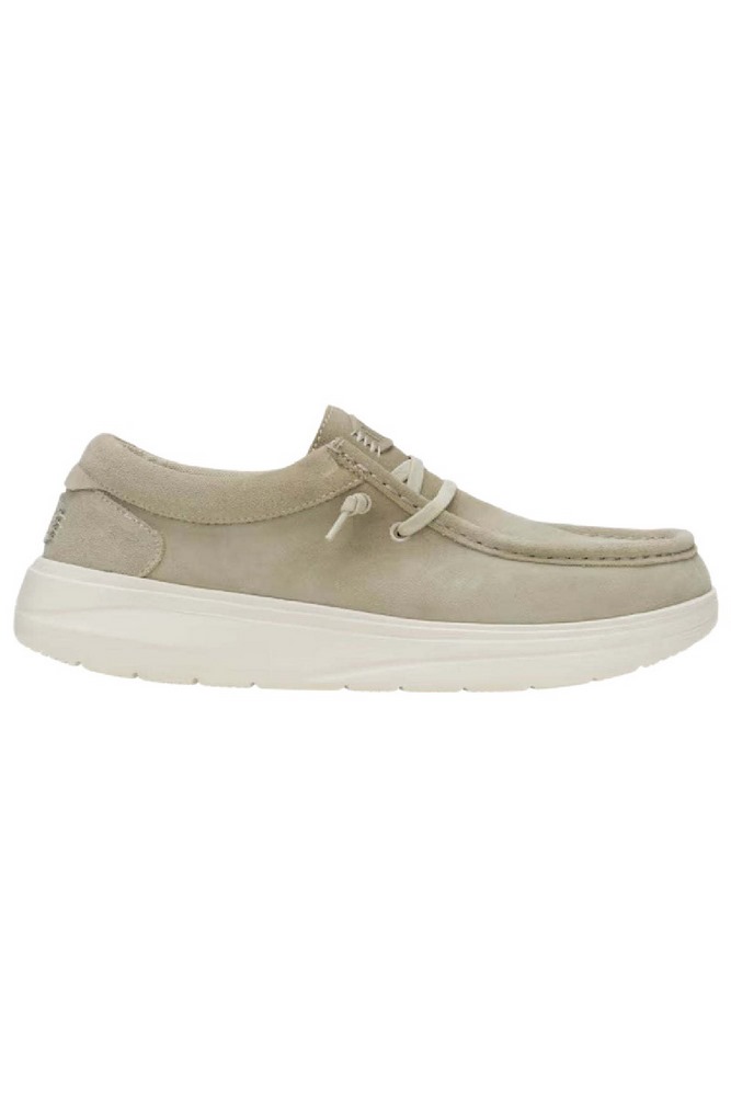 HEY DUDE WALLY COMF SUEDE 41975  ΠΑΠΟΥΤΣΙ ΑΝΔΡΙΚΟ STONE
