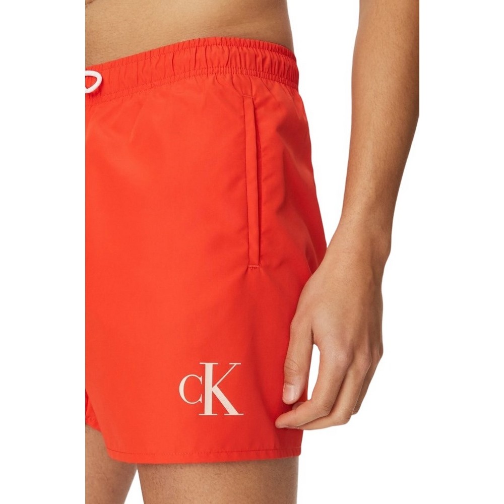 CALVIN KLEIN JEANS MEDIUM DRAWSTRING ΜΑΓΙΟ ΑΝΔΡΙΚΟ ORANGE