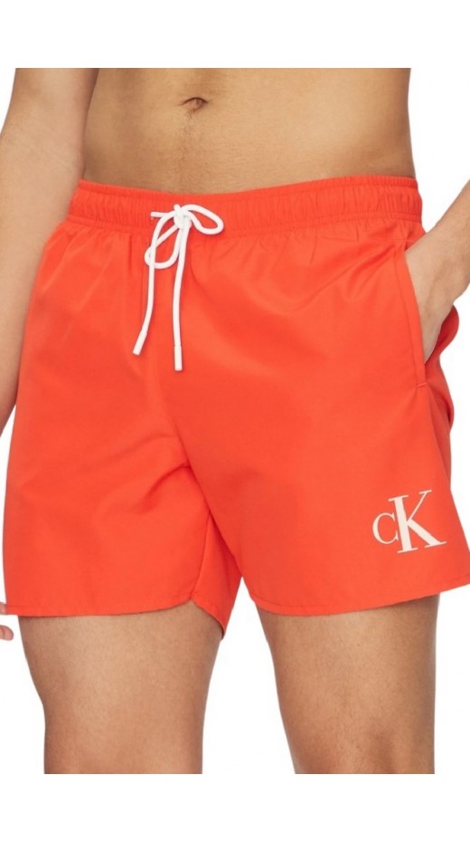 CALVIN KLEIN JEANS MEDIUM DRAWSTRING ΜΑΓΙΟ ΑΝΔΡΙΚΟ ORANGE