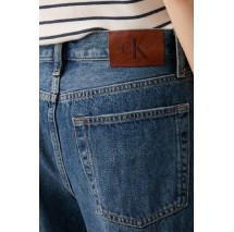 CALVIN KLEIN JEANS LOW RISE BAGGY BLUE RODEO ΠΑΝΤΕΛΟΝΙ ΓΥΝΑΙΚΕΙΟ BLUΕ DENIM