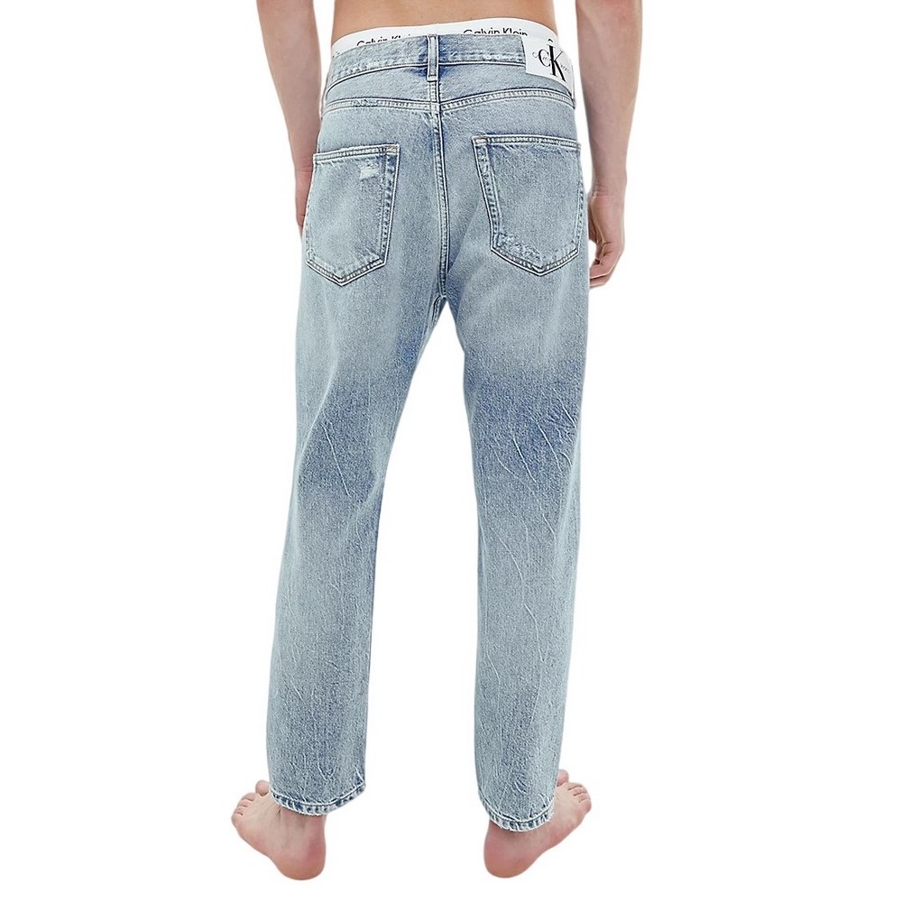 CALVIN KLEIN JEANS DAD JEAN ΠΑΝΤΕΛΟΝΙ ΑΝΔΡΙΚΟ BLUΕ DENIM