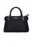 GUESS ANADELA MINI SATCHEL ΤΣΑΝΤΑ ΓΥΝΑΙΚΕΙΑ BLACK