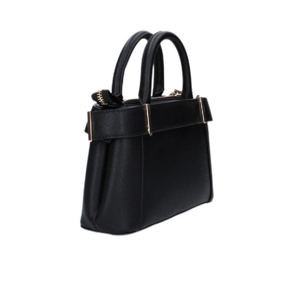GUESS ANADELA MINI SATCHEL ΤΣΑΝΤΑ ΓΥΝΑΙΚΕΙΑ BLACK