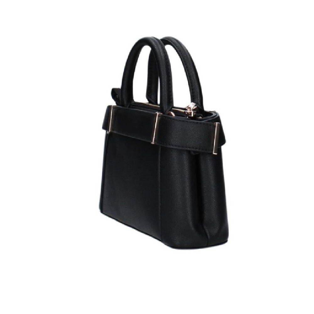 GUESS ANADELA MINI SATCHEL ΤΣΑΝΤΑ ΓΥΝΑΙΚΕΙΑ BLACK