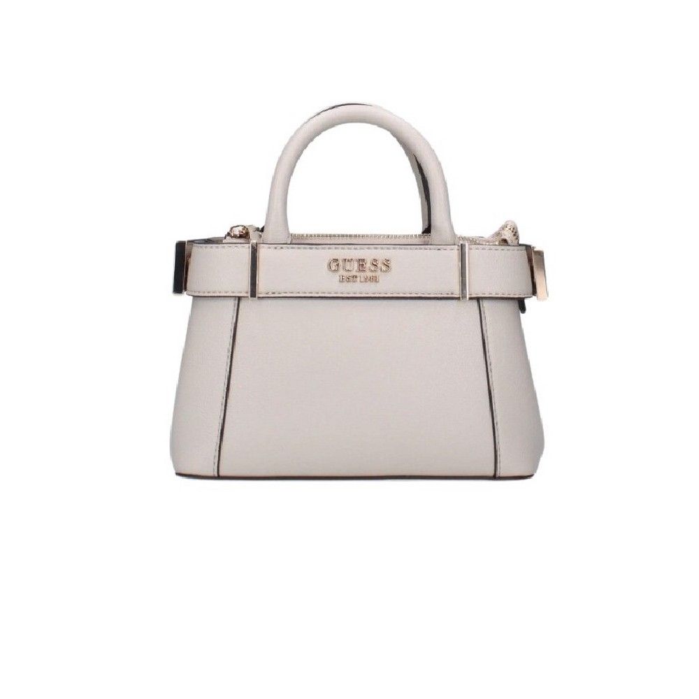 GUESS ANADELA MINI SATCHEL ΤΣΑΝΤΑ ΓΥΝΑΙΚΕΙΑ TAUPE