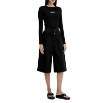 GUESS JEANS LS CN EMBRO SLIM TOP ΜΠΛΟΥΖΑ ΓΥΝΑΙΚΕΙΑ BLACK