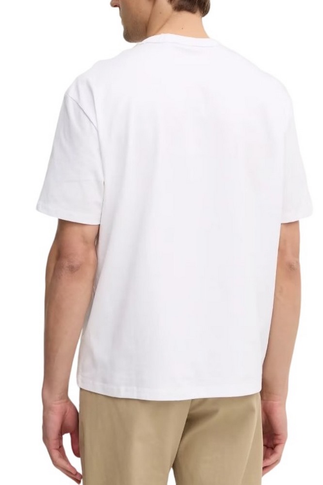 GUESS SS CN OVER EMBRO TEE T-SHIRT ΜΠΛΟΥΖΑ ΑΝΔΡΙΚΗ WHITE