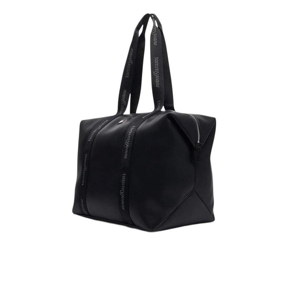 TOMMY JEANS DAILY ELEVATED TOTE ΤΣΑΝΤΑ ΓΥΝΑΙΚΕΙΑ BLACK