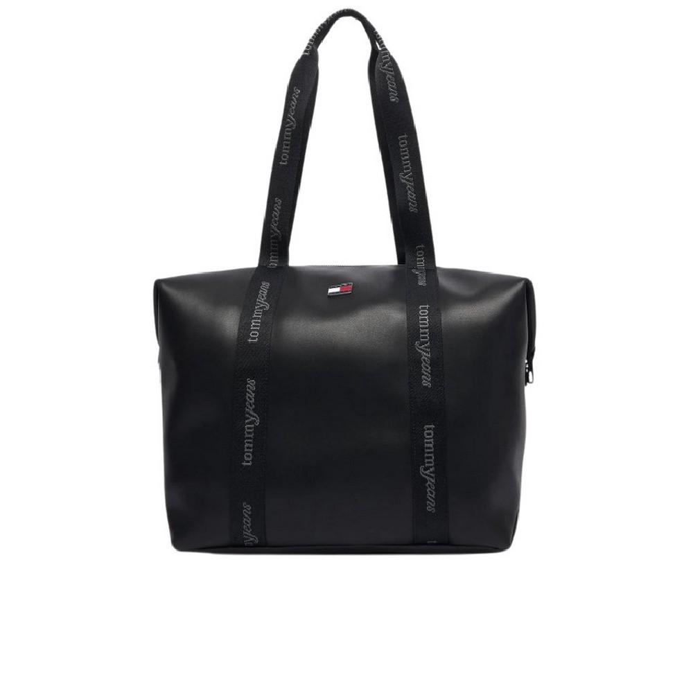 TOMMY JEANS DAILY ELEVATED TOTE ΤΣΑΝΤΑ ΓΥΝΑΙΚΕΙΑ BLACK