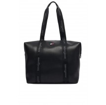 TOMMY JEANS DAILY ELEVATED TOTE ΤΣΑΝΤΑ ΓΥΝΑΙΚΕΙΑ BLACK