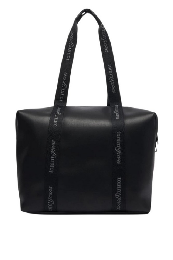TOMMY JEANS DAILY ELEVATED TOTE ΤΣΑΝΤΑ ΓΥΝΑΙΚΕΙΑ BLACK