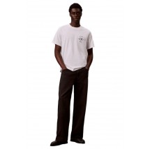 CALVIN KLEIN JEANS 20S APRIL GRAPHIC SEASONAL T-SHIRT ΜΠΛΟΥΖΑ ΑΝΔΡΙΚΗ BRIGHT WHITE